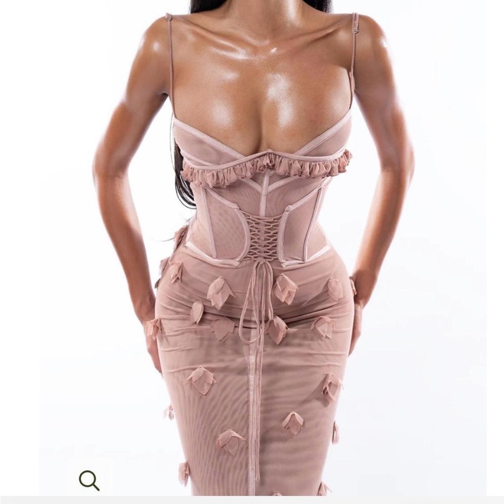 Huelley Rose - Isla Dress in Pink
